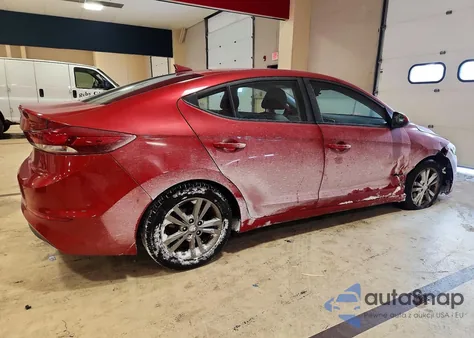 2018 Hyundai Elantra Sel из США, поврежденный, VIN 5NPD84LF1JH316965